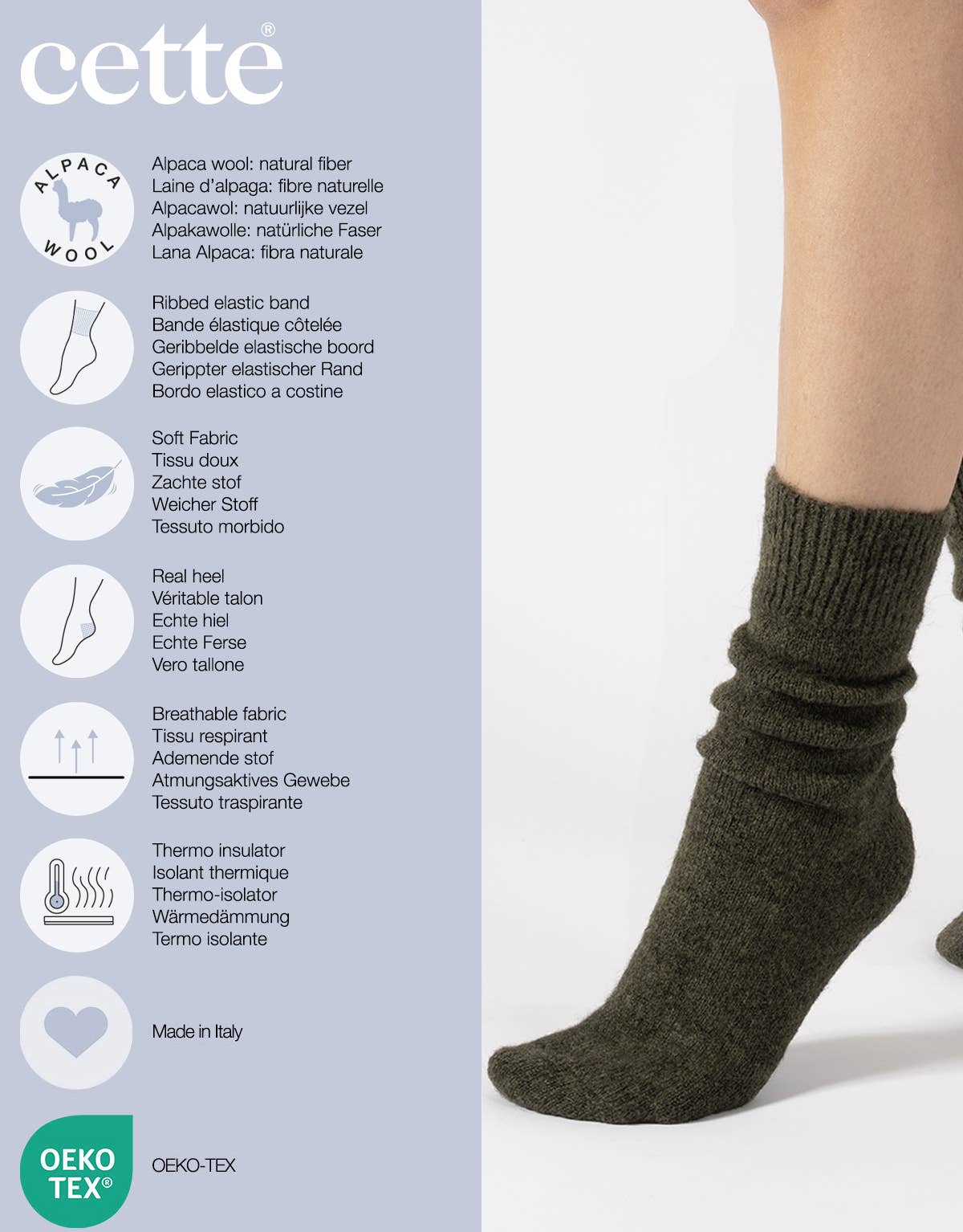 Cette - Wholesale Socks - Women's - Alpaca Wool Socks, Women Socks, Cosy socks14