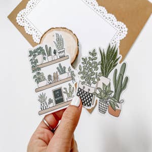 Wholesale Plant Whisperer Sticker, Funny Plant Stickers for your store -  Faire