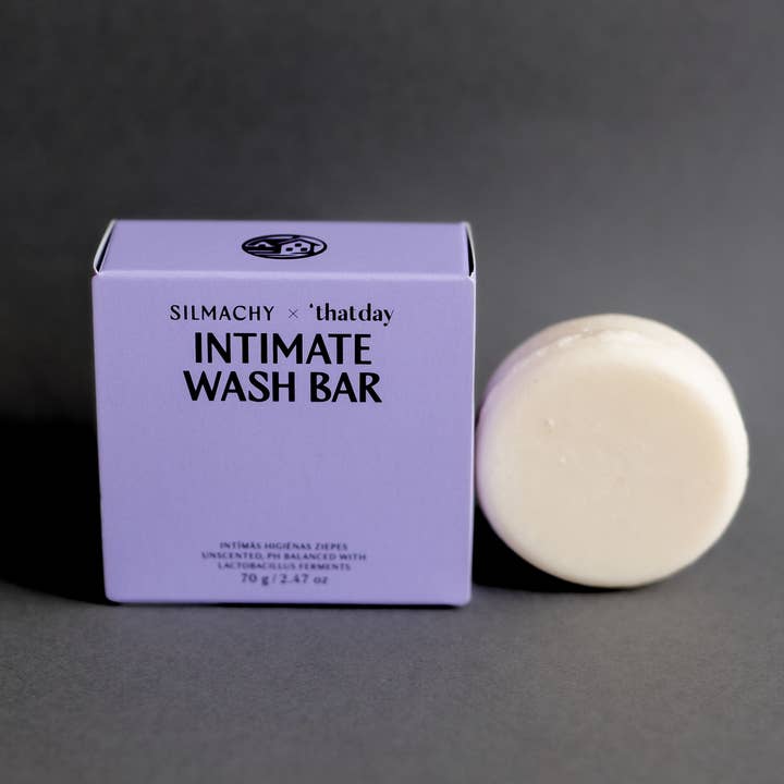 SILMACHY cosmetics - Wholesale Intimate Cleanser/Wipe - Probiotic Intimate Wash Bar – With Lactobacillus Ferments1