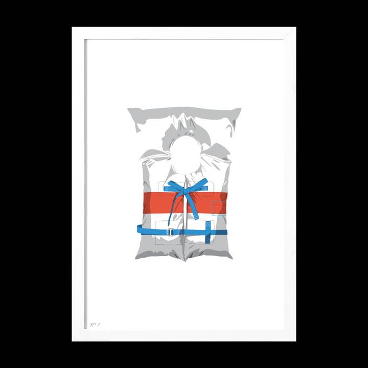 Colete salva-vidas II Impressão artística por atacado de Roo Kee Roo