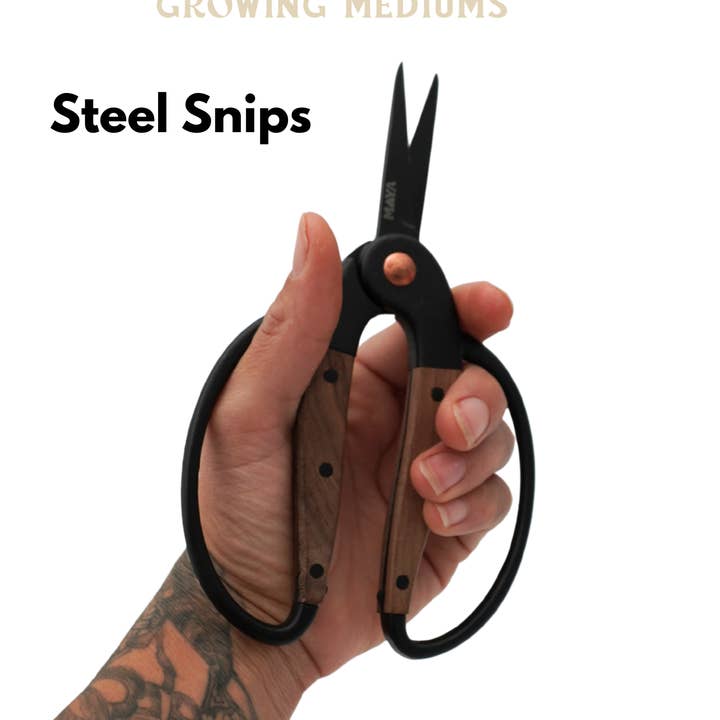 Cisailles en acier inoxydable Maya pour la vente par MAYA GROWING MEDIUMS
