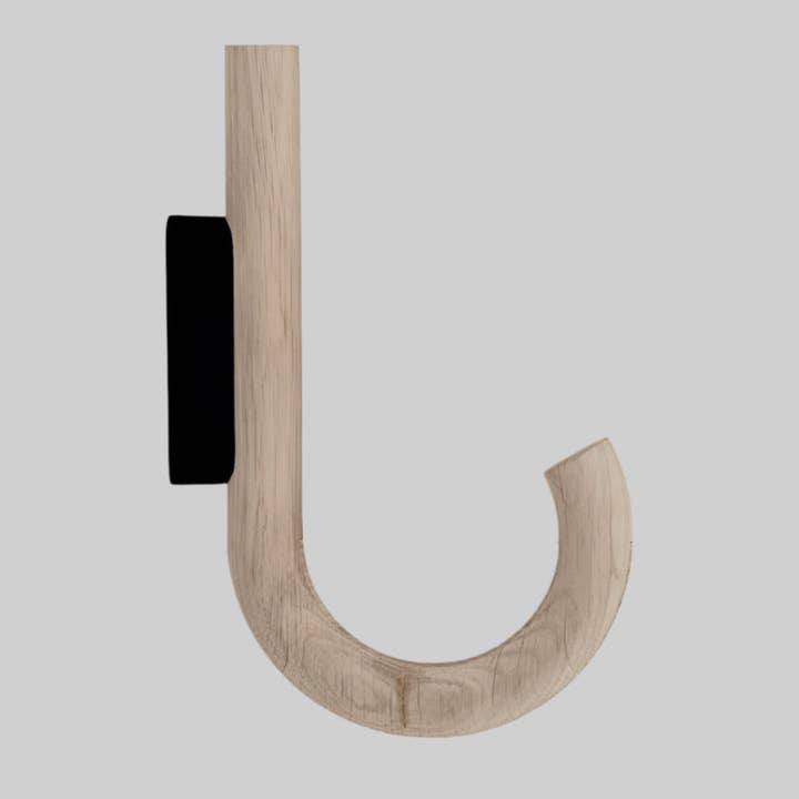HOOK Big, oak-black* for wholesale by Studio Nordhaven