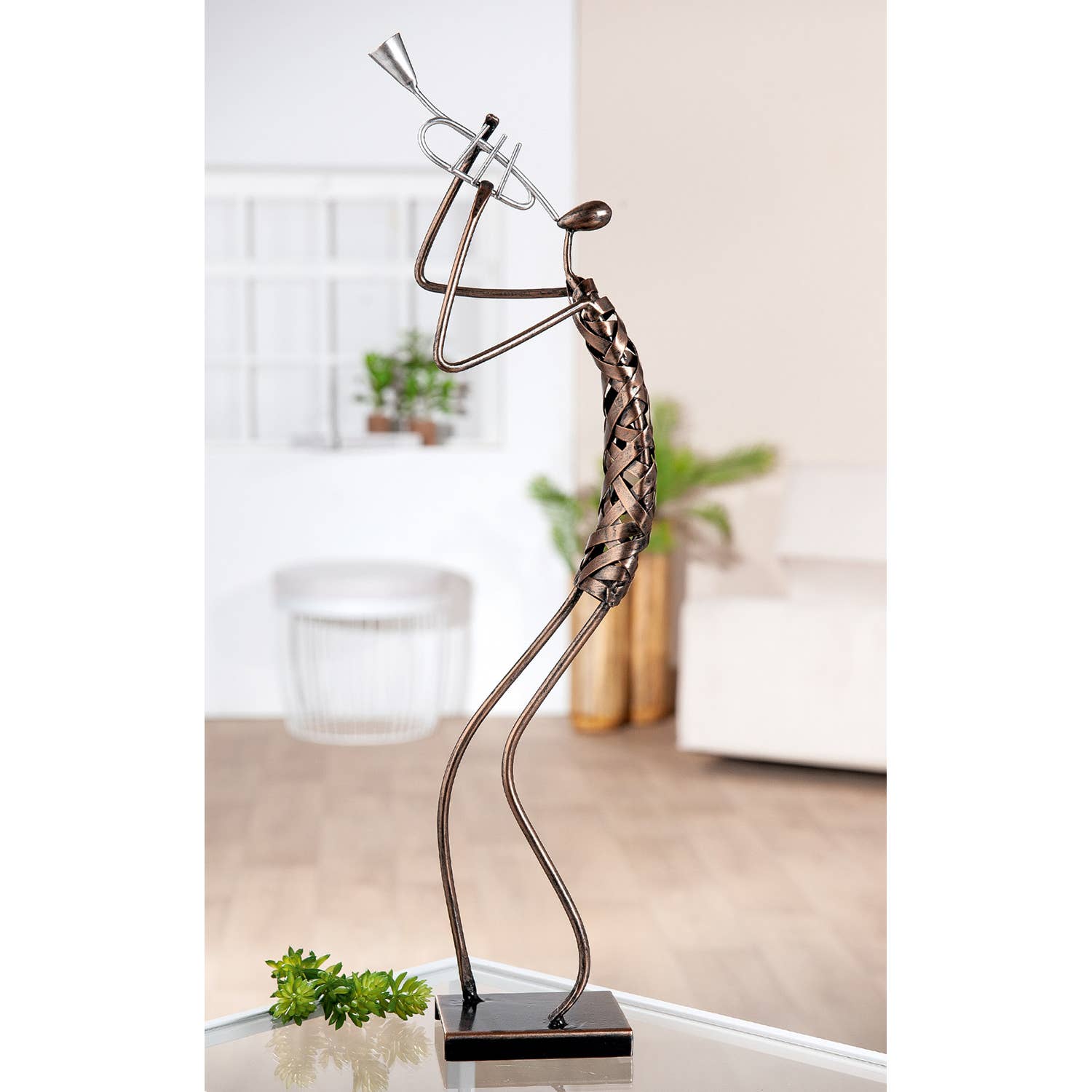 brown Figure musician band, bronze H.54 cm for wholesale on Faire1