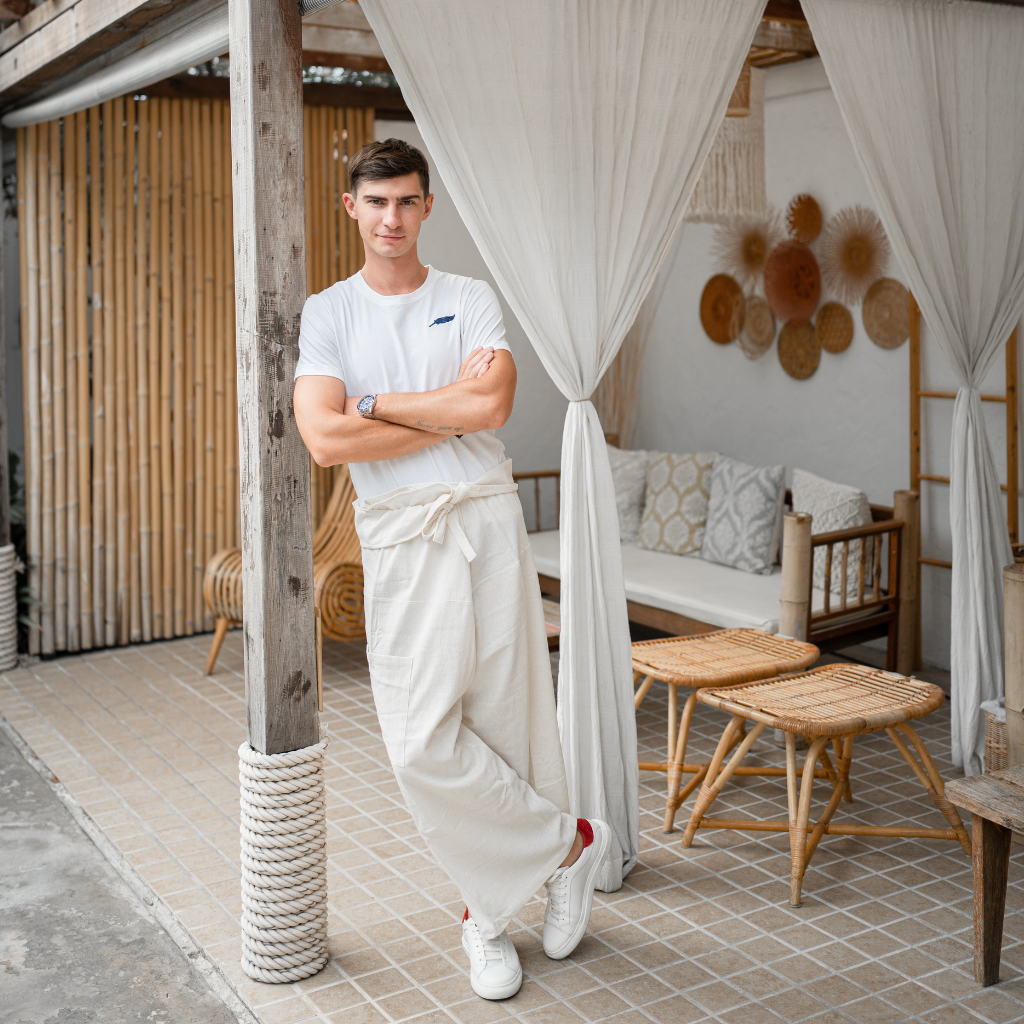 Dame Pach Bangkok – Engroshandel Bukser - Herre – Unisex thailandske fiskerbukser i økologisk bomuld1