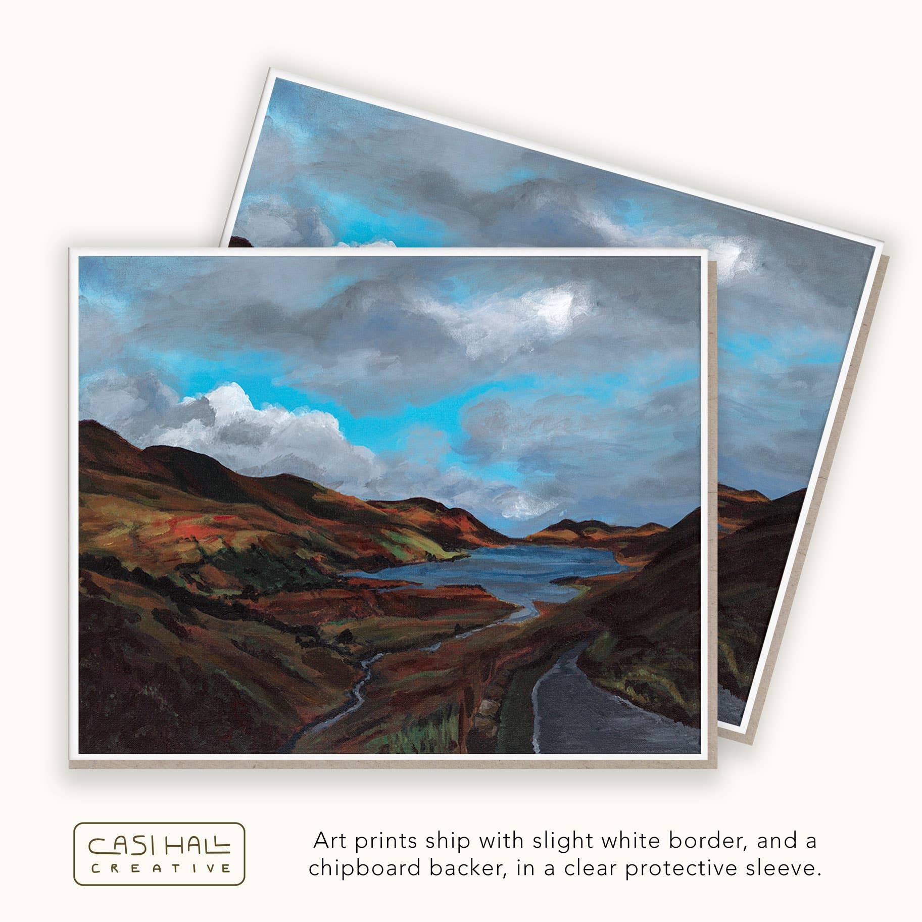 Omie Oh My! - Wholesale Art Print - Connemara Ireland Landscape Fine Art Print2
