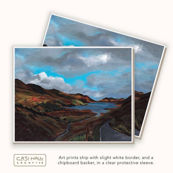 Omie Oh My! - Wholesale Art Print - Connemara Ireland Landscape Fine Art Print2