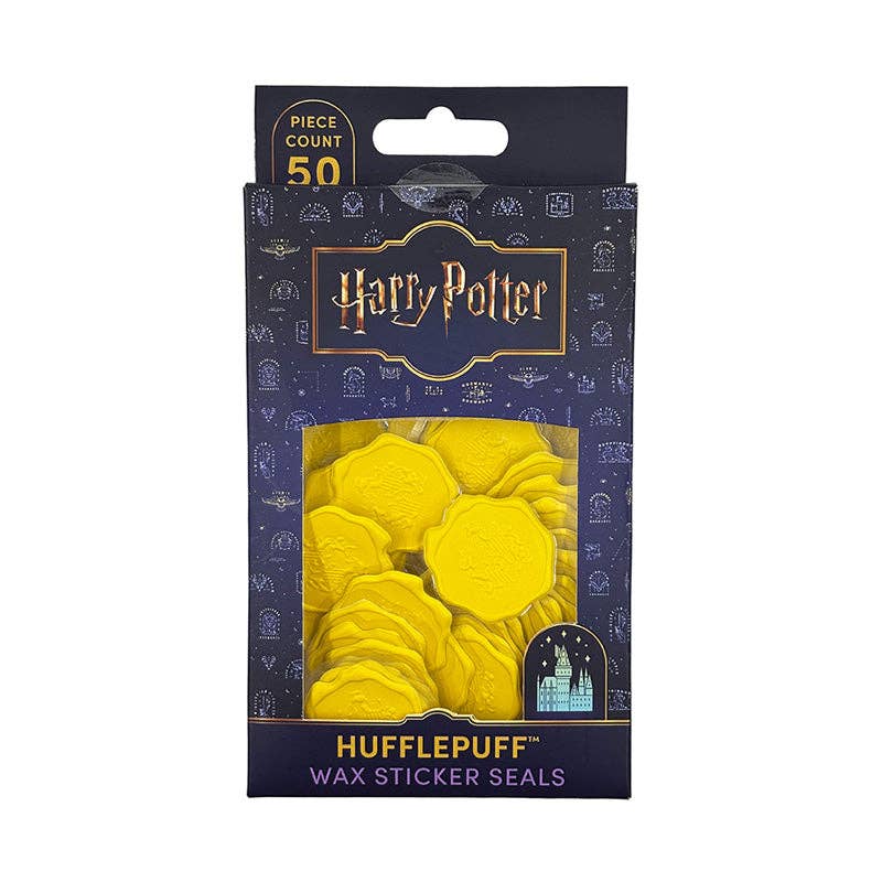 Insight Editions - #1 Pop Culture Publisher - Wholesale Sticker - Harry Potter: Hufflepuff Wax Sticker Seals (Set of 50)0
