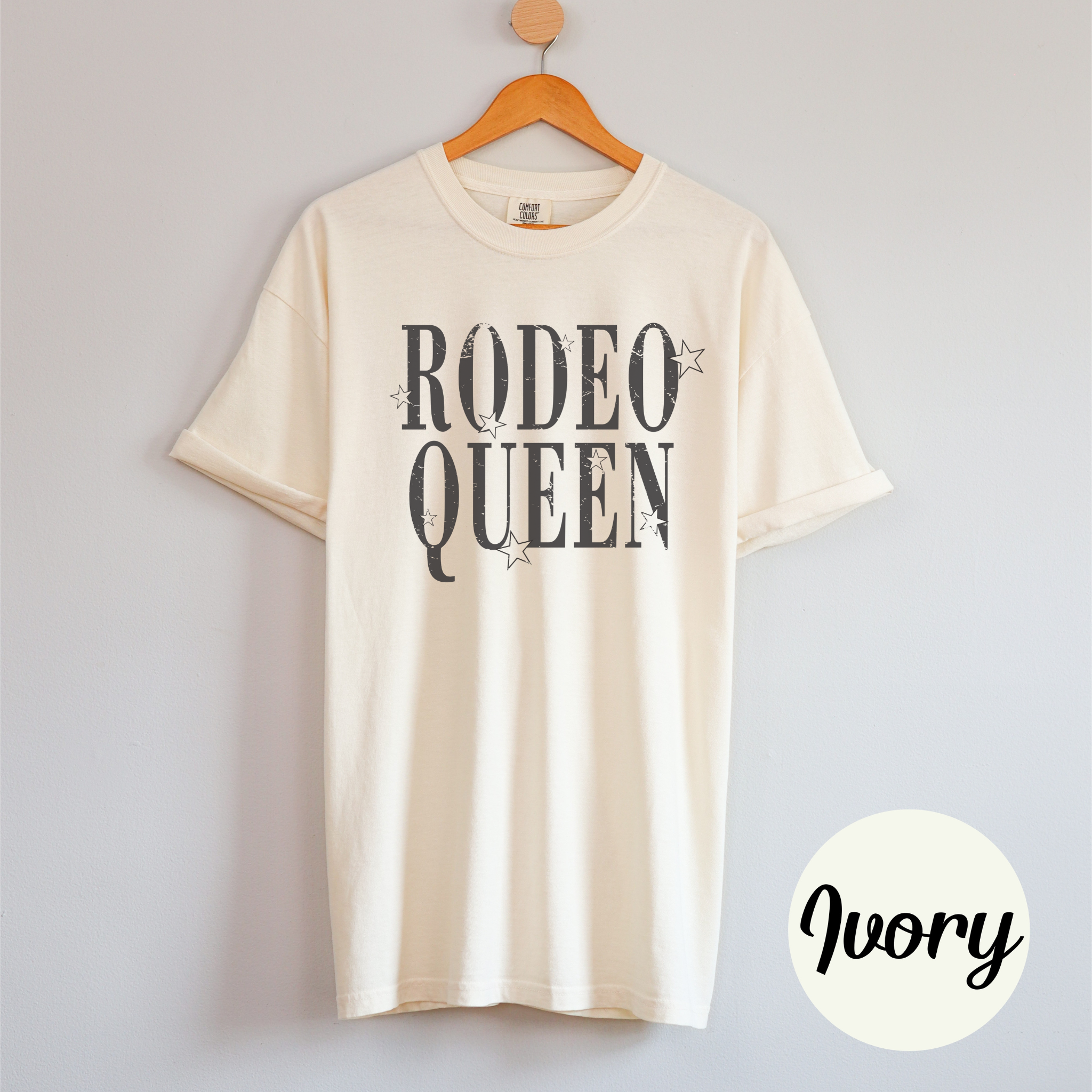 Hey Jude Graphic Tees – Großhandel T-Shirt mit Siebdruck – Damen – Rodeo-Queen-T-Shirt1