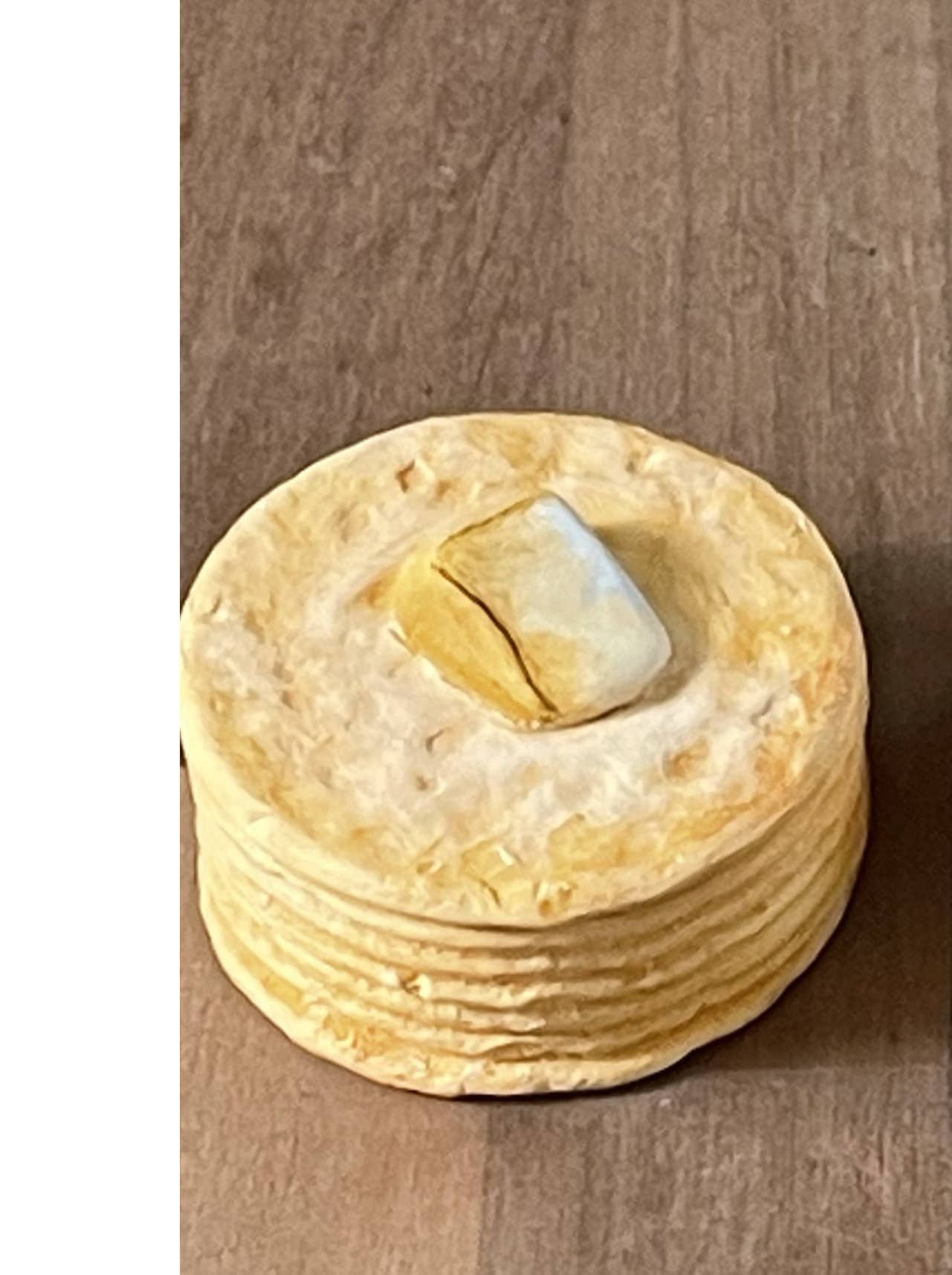 Merryfield Pottery – wholesale Jewellery box/organiser – C-Cheesy Biscuit Trinket Box (smoked cheddar)0