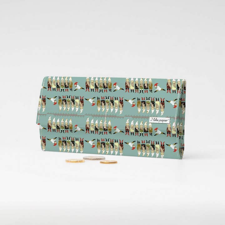 ZWERGE Tyvek® Pappwallet XL - Portafoglio con pochette per la vendita all'ingrosso da parte di I Like Paper