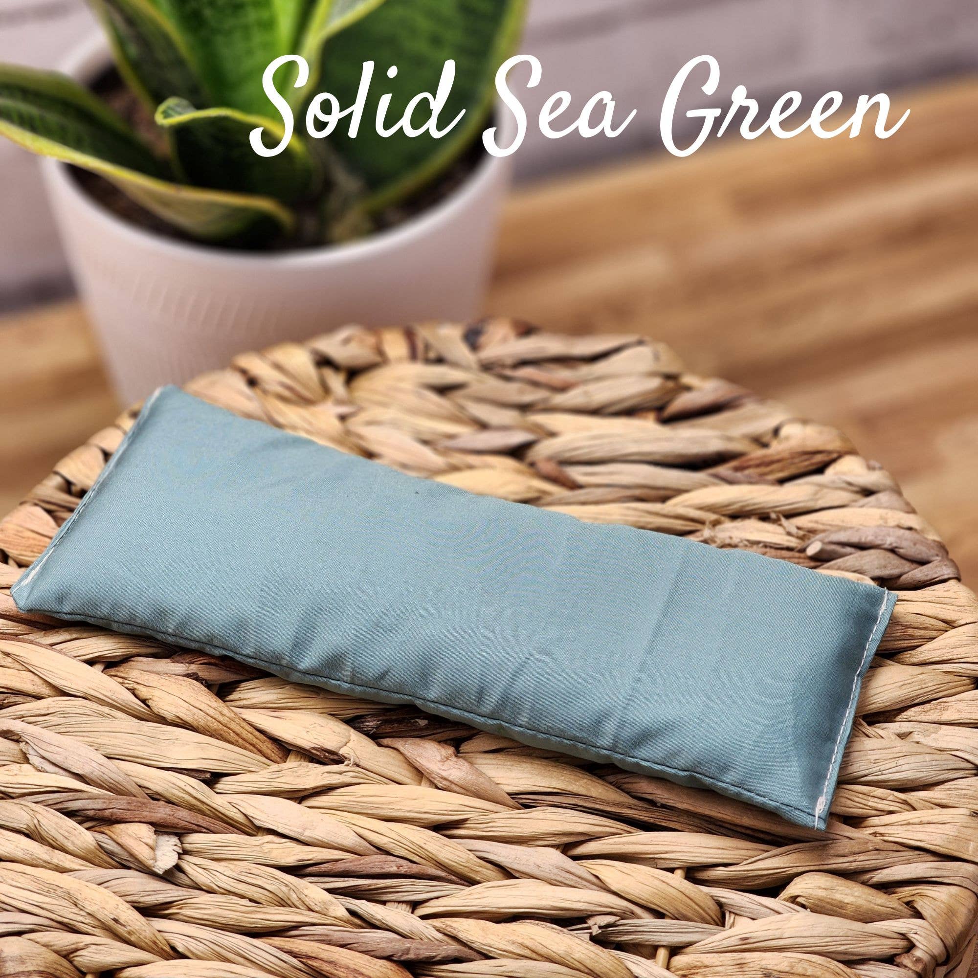 Calm Your Vibes - Vente Oreiller de spa/de thérapie - Housse lavable pour coussin yeux en coton 100 % - Forme cœur et cou11