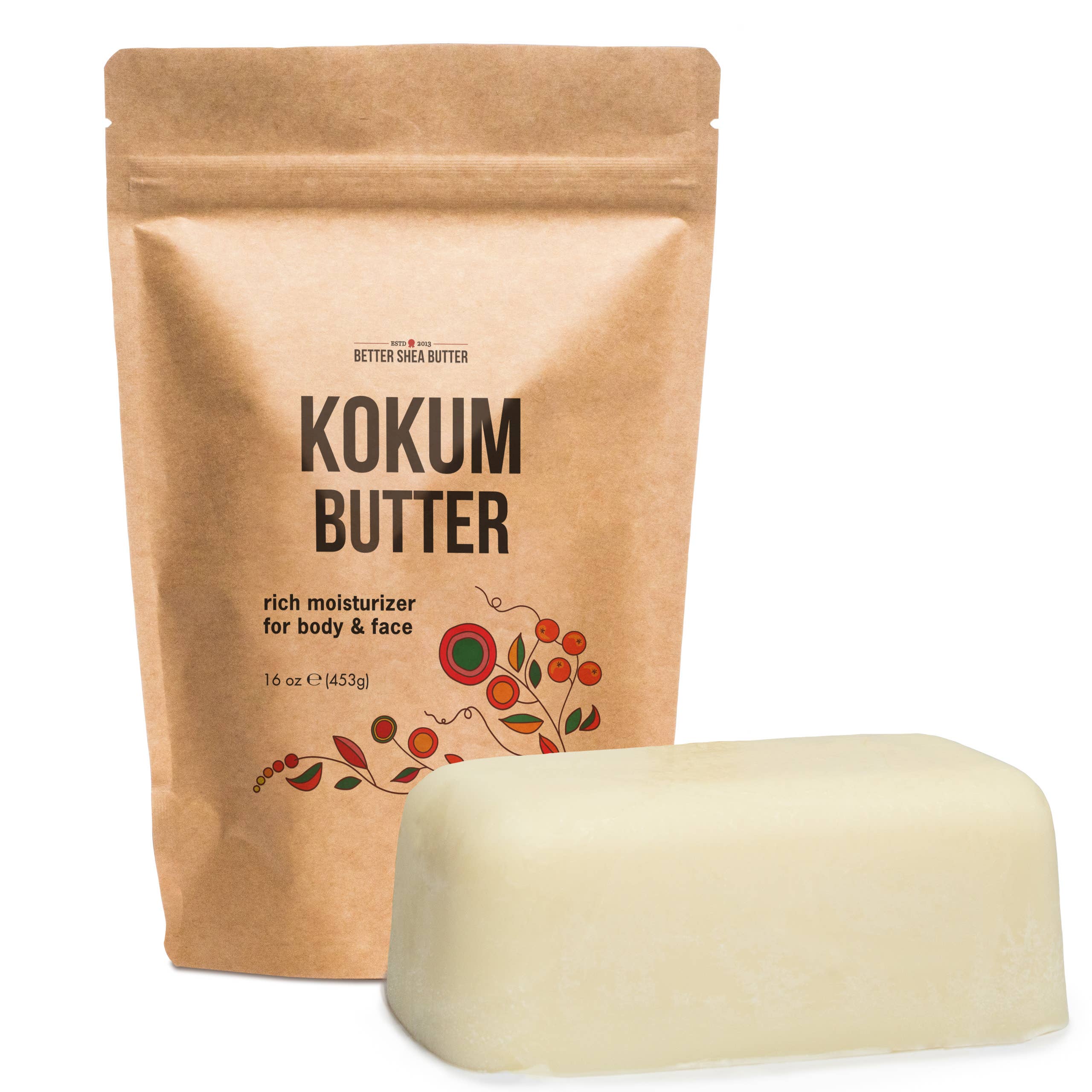 Better Shea Butter - Wholesale Body Balm/Butter - Kokum Butter (1 lb)5