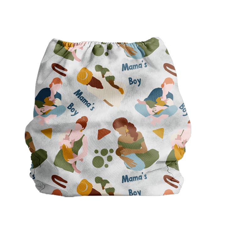 Mama's Boy for wholesale by Xander Fluff Diaper Co.