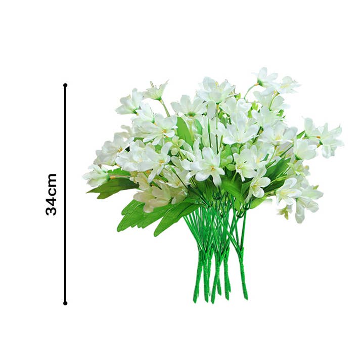 SOGA International Pty Ltd - Wholesale Artificial flowers - SOGA 10 Bunch Lilium nanum 6 Heads1