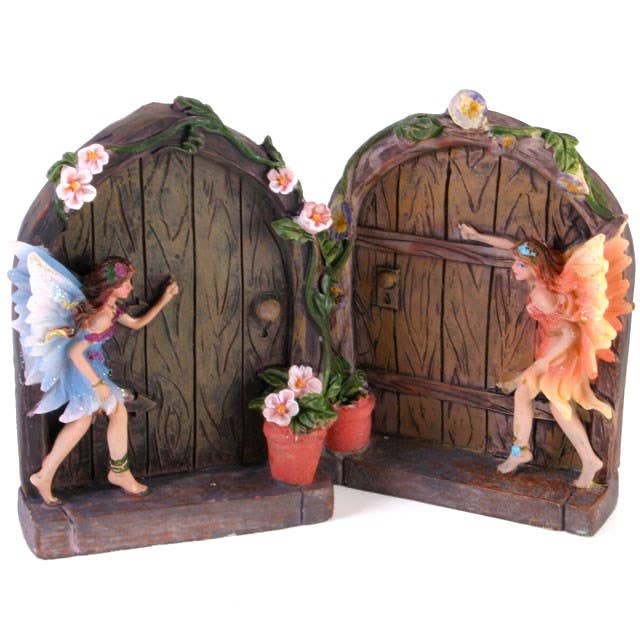 Something Different Wholesale - Wholesale Decorative Tabletop Object - Set of 2 Fairy Doors