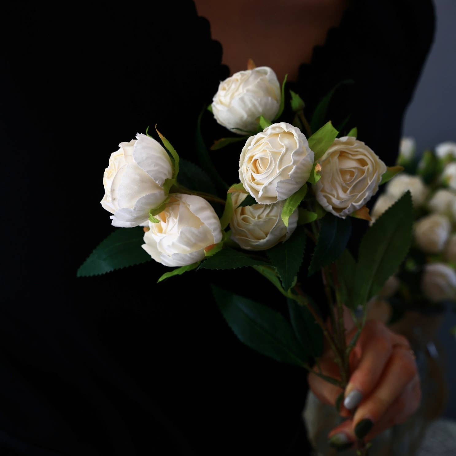 ACNITE(We cover U.S. import duties) - Wholesale Artificial Flowers - Small Artificial rose flower,artificial flowers,faux flowers8