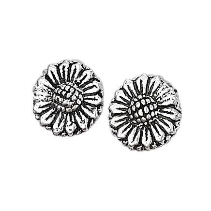 August Blooms Sterling Silver Studs for wholesale by Tiger Mountain Jewelry