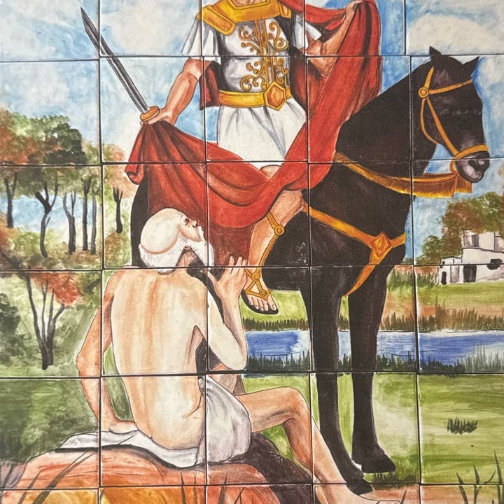 Joan of Arc Mural for wholesale by Place of Clay