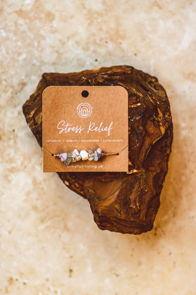 Mindful Living Co. – wholesale Beaded bracelet – Bohemian Intention Chip Bracelet – Crystal Collection4