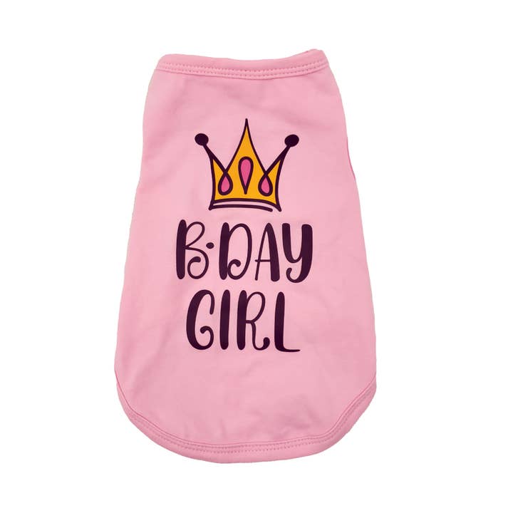 Débardeur Birthday Girl pour la vente par Barker's Bowtique