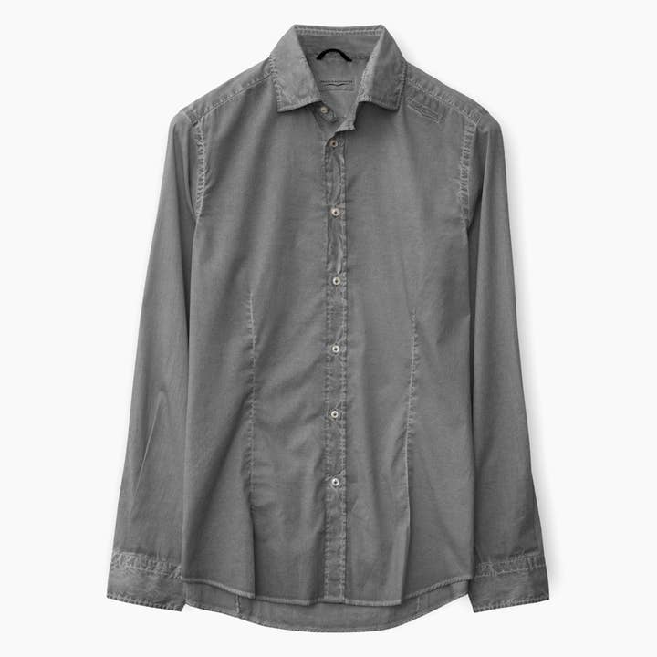 Camisa de popelina elástica justa - Pietra por atacado de Ploumanac’h