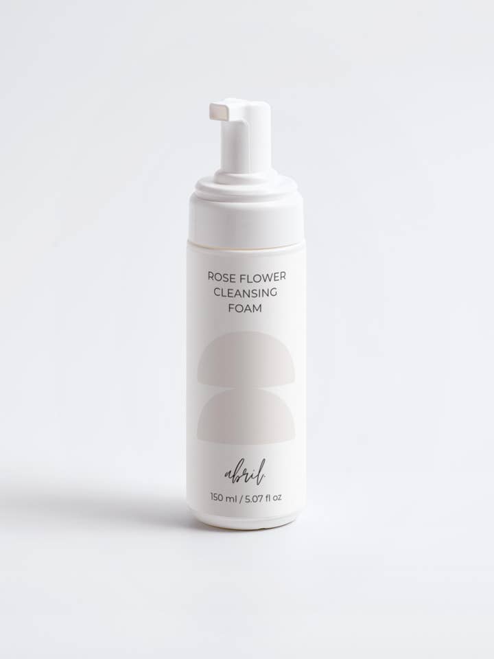Rose Flower Cleansing Foam for wholesale by abril.