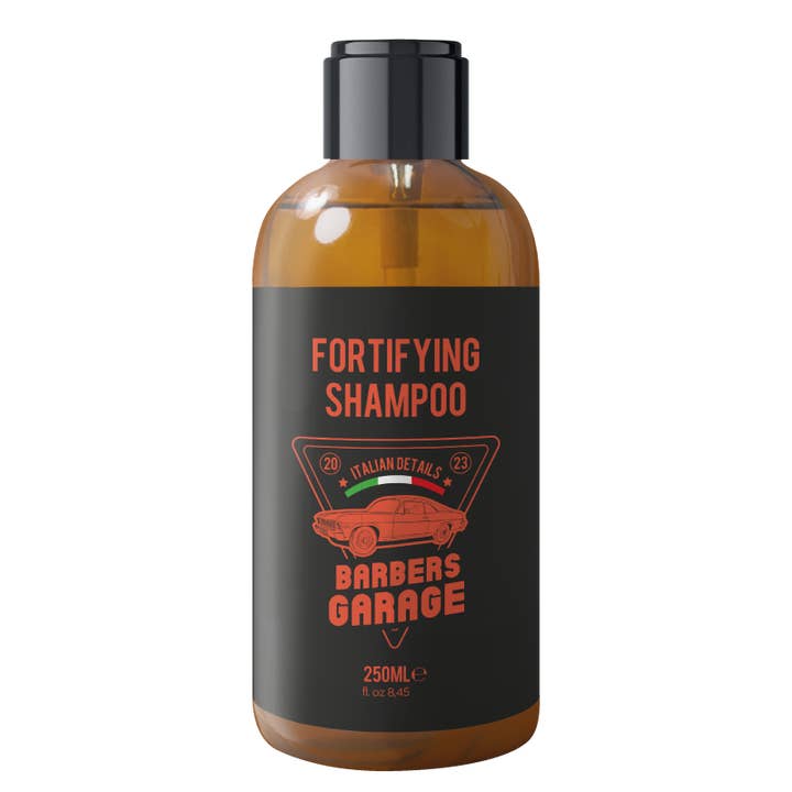 Shampooing énergisant pour la croissance des cheveux Barbers Garage (250ml) pour la vente par Veana