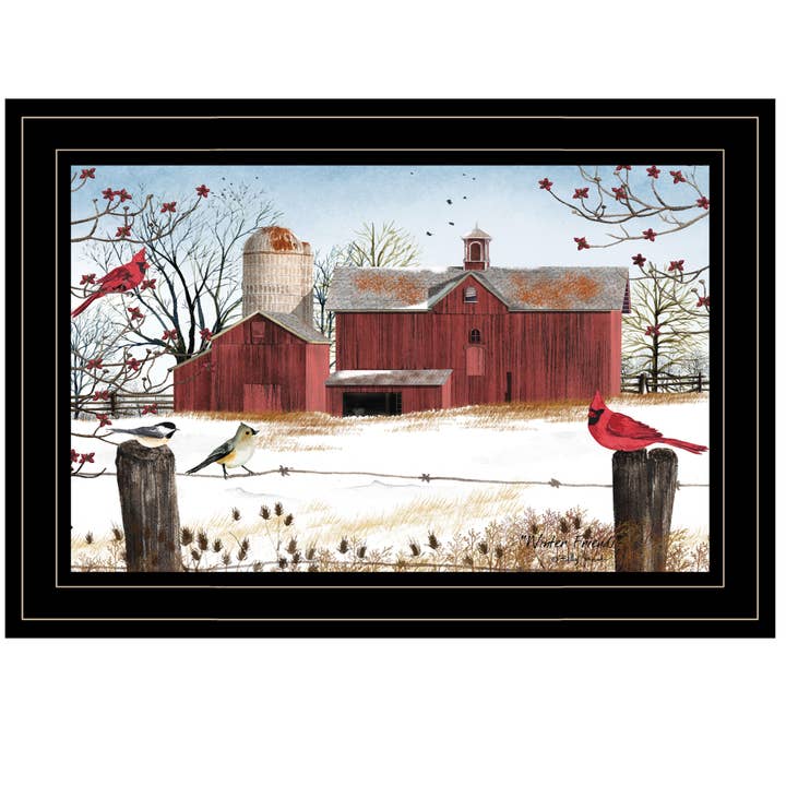 "Winter Days" by Billy Jacobs, Ready to Hang Framed Print for wholesale by Trendy Decor 4U