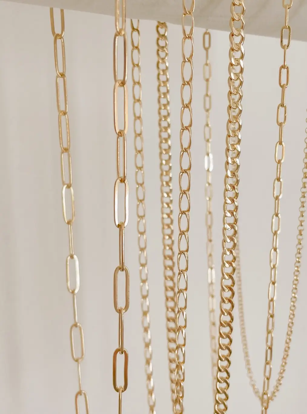 Goldie Charm Bar – wholesale Smycken – Tillägg: Goldie-kedjepaket (Halsband + Armband)0