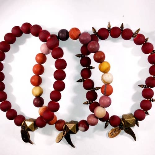 Merlot Trio 8mm for wholesale by omibeads
