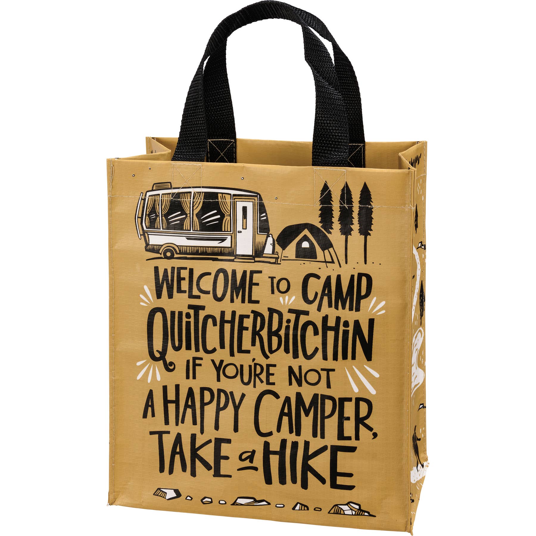 Primitives by Kathy - Wholesale Tote Bag - Unisex - Welcome To Camp Daily Tote0