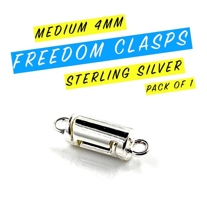 Freedom Clasp - Wholesale Clasp - Freedom Clasps (Medium 4MM)9