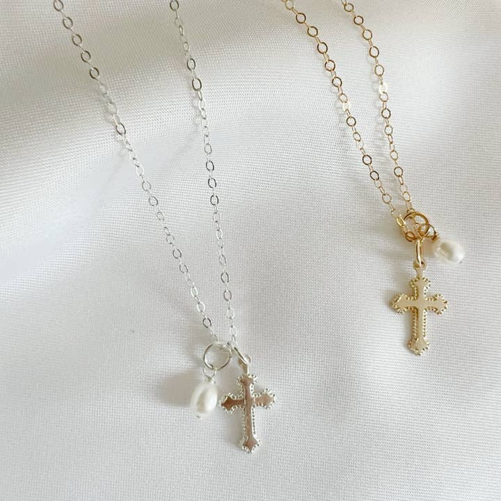 True by Kristy Jewelry - Wholesale Pendant/Charm Necklace - Truly Blessed Charm Necklace Gold Filled Sterling Silver