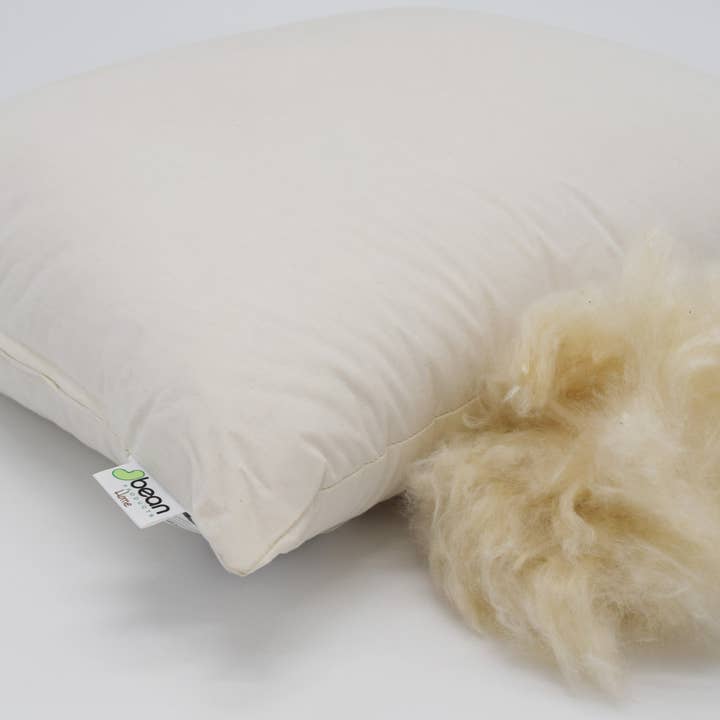 Bean Products - Wholesale Bedding Pillow - Kapok Sleep Pillows with 100% Organic Cotton Fabric - Plant Based Vegan9
