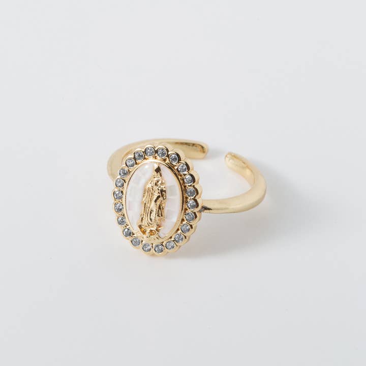 Holy Mary Rings for wholesale by Coastal Grit
