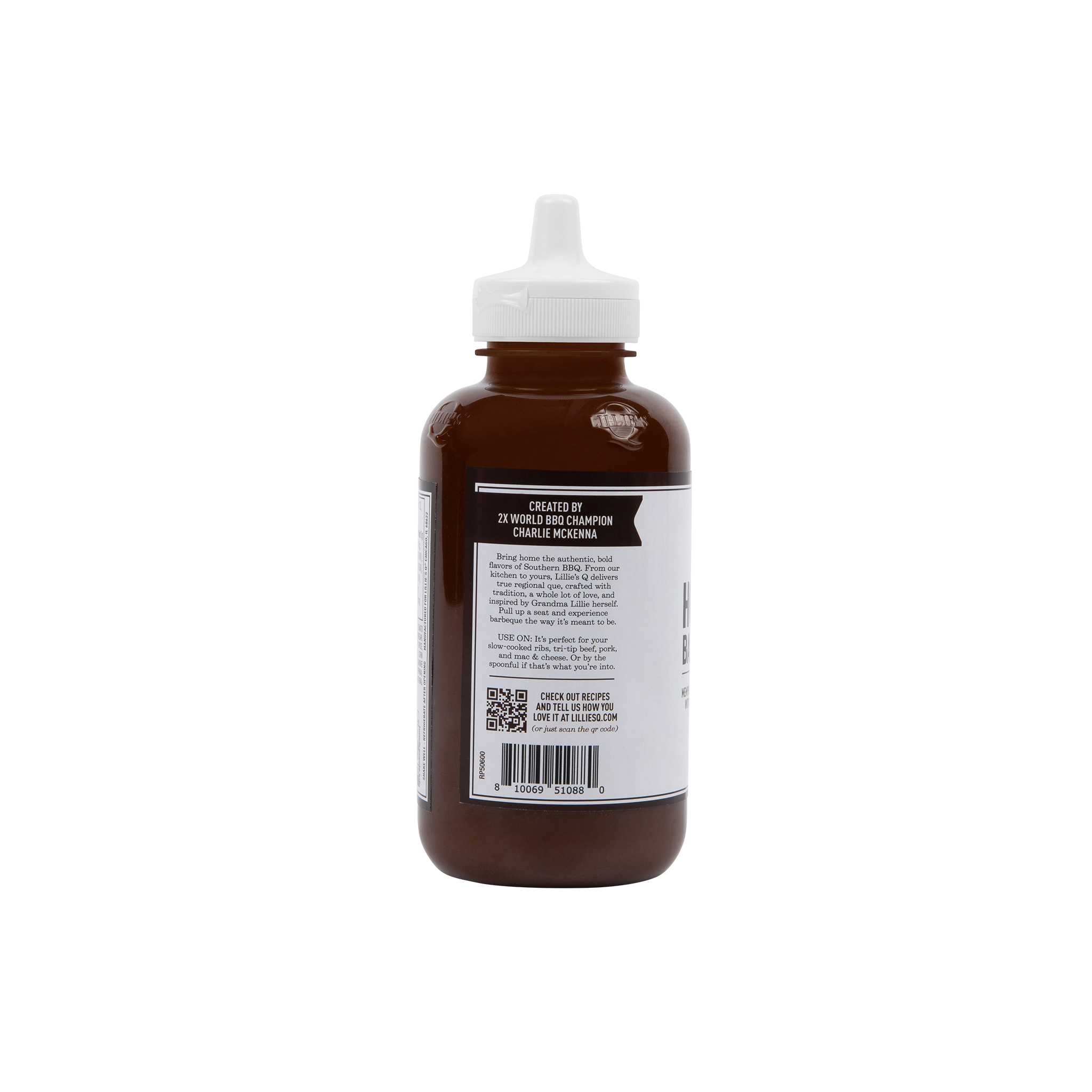 Lillie's Q - Wholesale BBQ Sauce - Lillie's Q Hot Smoky Barbeque Sauce Case (6 / 15.4 oz) Squeeze Bottle1