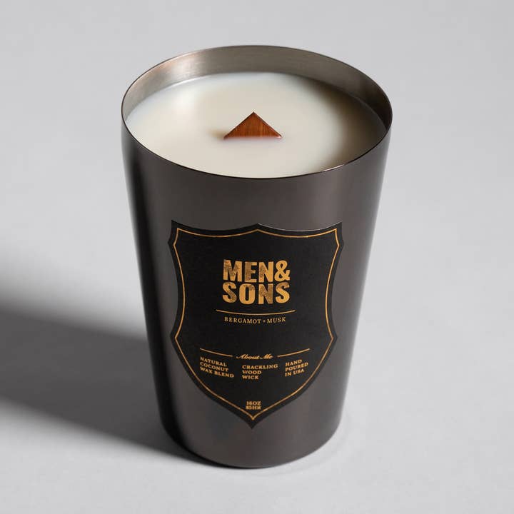 Bergamote + Musc pour la vente par Men and Sons