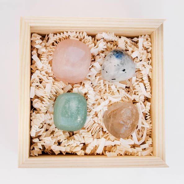 Freyja (fertility) Crystal Gift Box for wholesale by Crystal & Pine