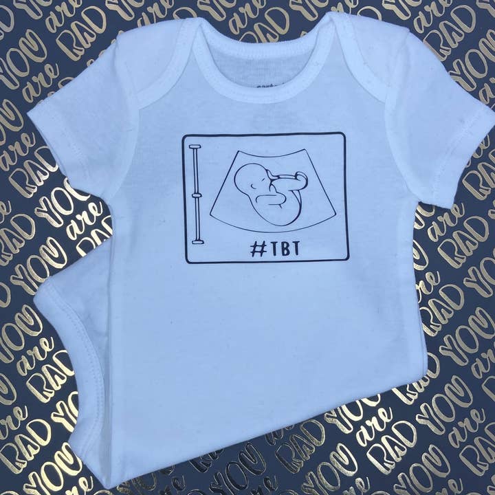 Babygrow de Quinta-feira Nostálgica por atacado de What She Said Creatives