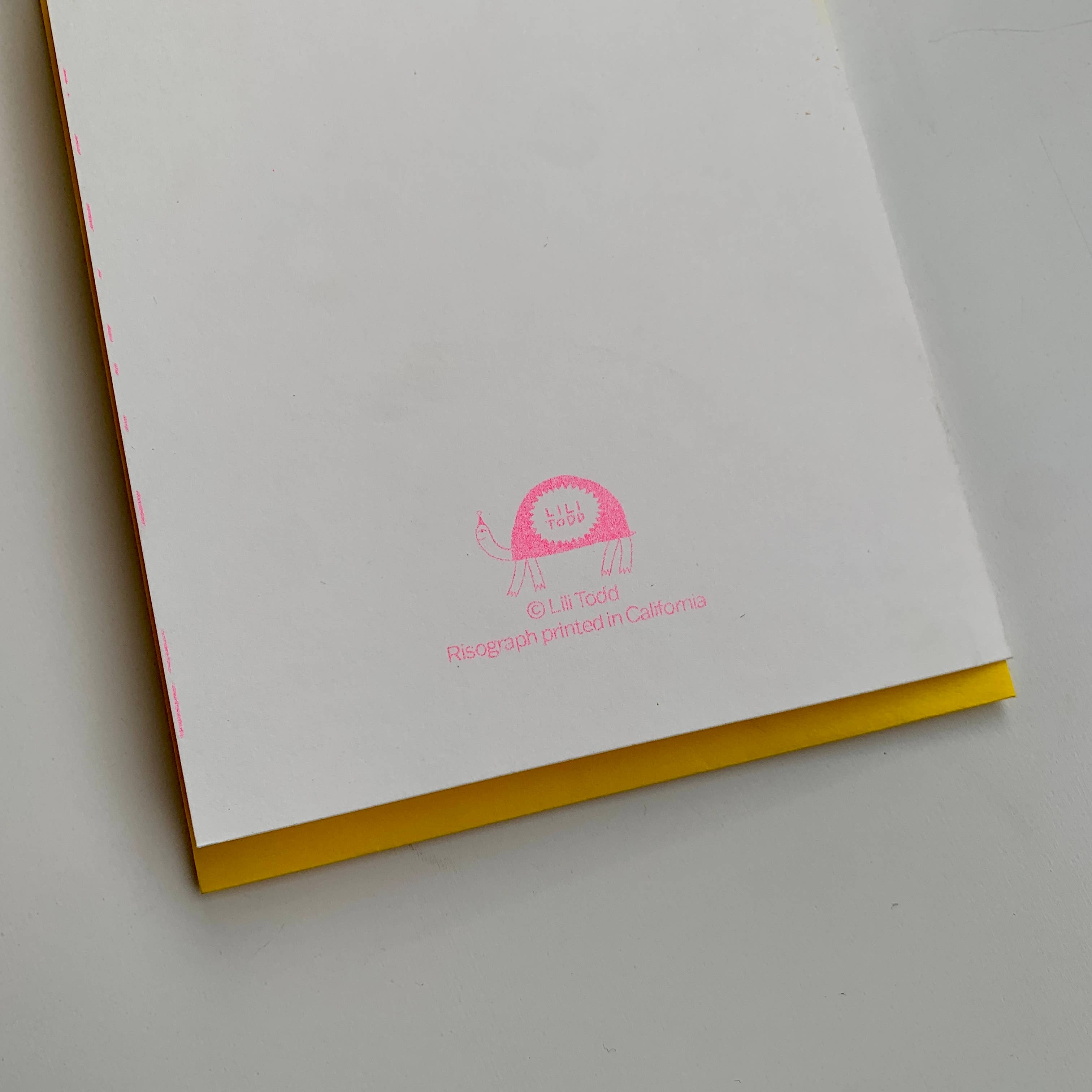 Lili Todd Art - Wholesale Friendship Card - You’re Magical Unicorn Risograph Greeting Card3