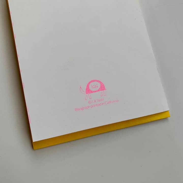 Lili Todd Art - Wholesale Friendship Card - You’re Magical Unicorn Risograph Greeting Card3