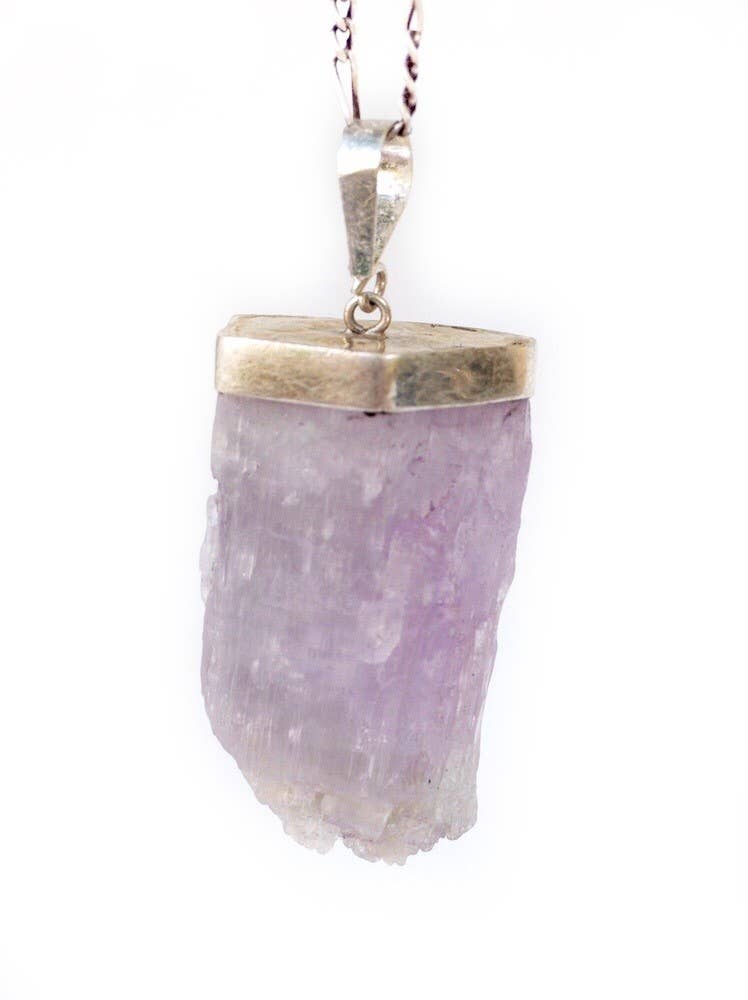 WLM - Wholesale Individual Charm/Pendant - Natural Kunzite Pendant