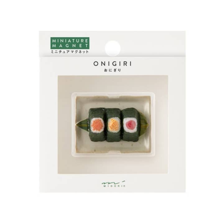 Mini Onigiri Magnet – Midori Japan Rice Ball Magnet for wholesale by 「FUNJI」In Japan