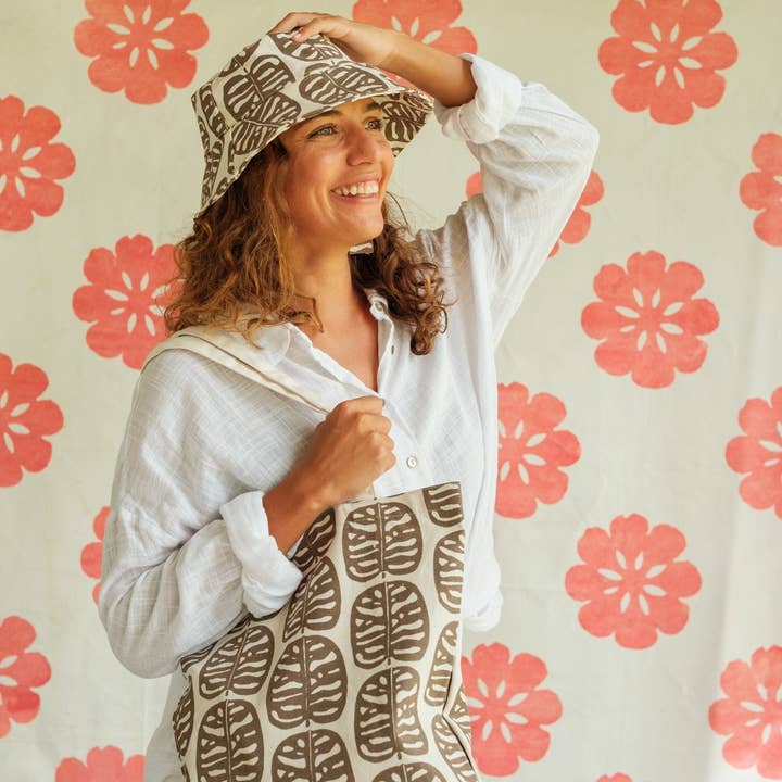 Rise Beyond the Reef - Wholesale Draagtas - Dames - Klassieke canvas draagtas met Laubu-print1