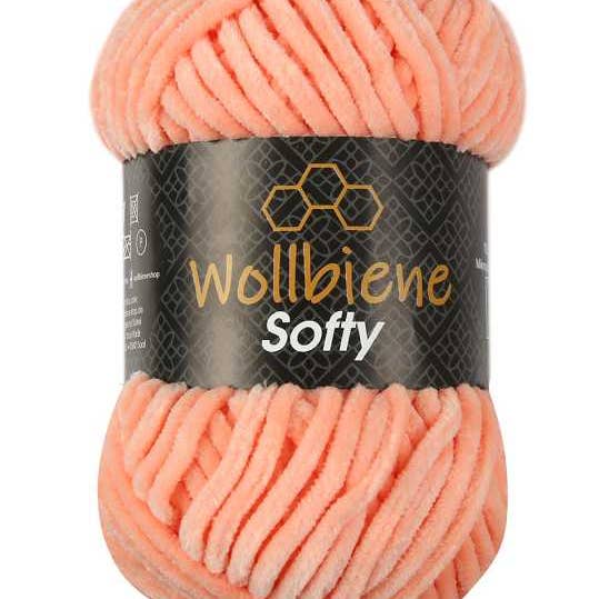 Wollbiene - Vendita all'ingrosso Lana - Wollbiene Softy chenille in micropoliestere 100 g filo grosso per maglia e uncinetto15
