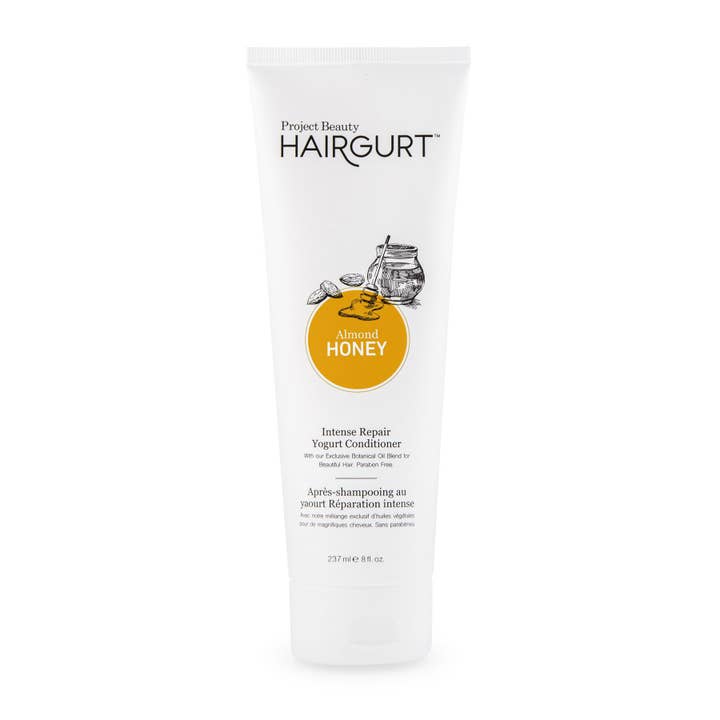 Après-shampoing réparatrice intense au yogourt Hairgurt Amand-Honey pour la vente par Hairgurt