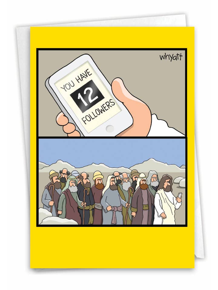 Easter Card - 12 Followers for wholesale by NobleWorks