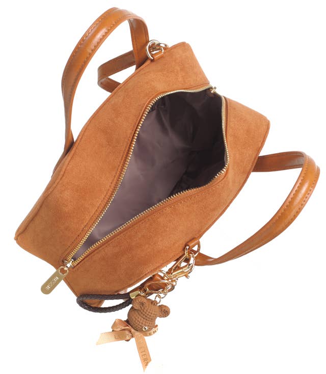 Bessie London - Vendita all'ingrosso Borsa tote - Donna - BORSA TOTE IN CAMOSCIO TEDDY CHARM8