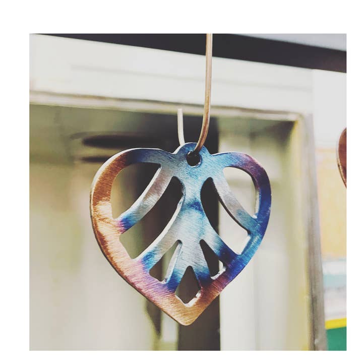 Wild Heart Ornament for wholesale by Sarah’s Metal