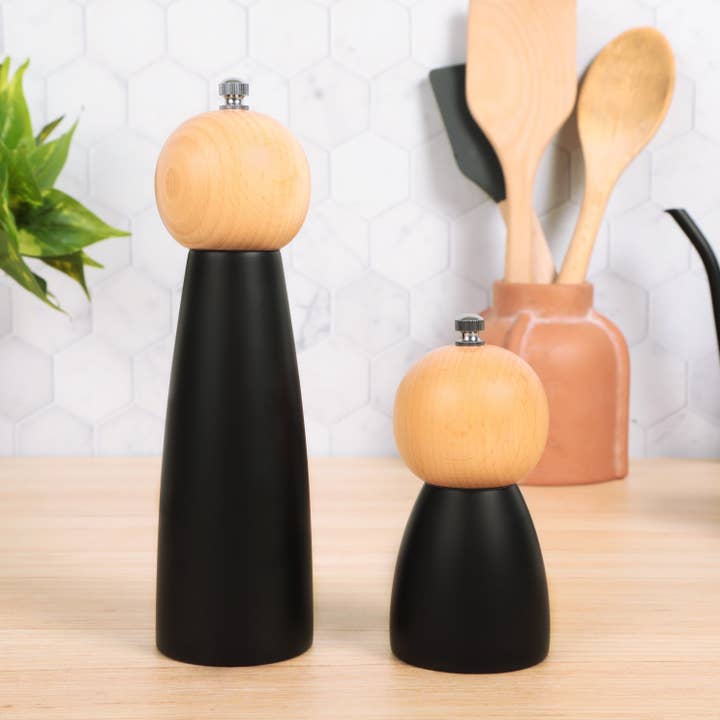 Peppermate - Wholesale Pepper Mill - Twin Wood Grinder Set7